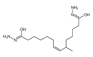 6-methyltetradec-7-enedihydrazide结构式