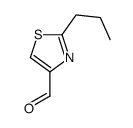 2-propyl-1,3-thiazole-4-carbaldehyde结构式