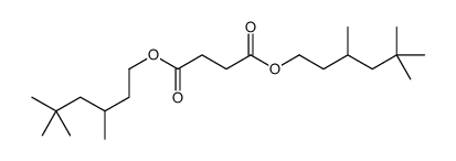 bis(3,5,5-trimethylhexyl) succinate structure
