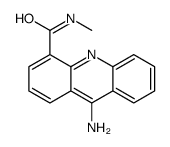 9-amino-N-methylacridine-4-carboxamide结构式