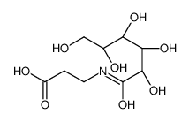 N-D-gluconoyl-beta-alanine structure