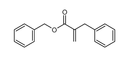 phenylmethyl α-methylenebenzenepropanoate Structure