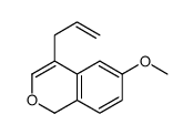 6-methoxy-4-prop-2-enyl-1H-isochromene Structure