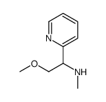 2-methoxy-N-methyl-1-pyridin-2-ylethanamine structure