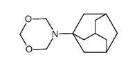 N-(1-adamantyl)perhydro-1,3-dioxa-5-azine Structure