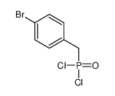 1-bromo-4-(dichlorophosphorylmethyl)benzene结构式