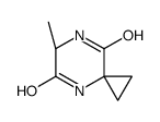 (6R)-6-Methyl-4,7-diazaspiro[2.5]octane-5,8-dione结构式