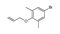 2-(ALLYLOXY)-5-BROMO-1,3-DIMETHYLBENZENE结构式