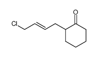 2-(4-chloro-but-2-enyl)-cyclohexanone Structure