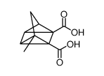 1-methylquadricyclane-2,3-dicarboxylic acid结构式