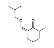 2-isobutoxymethylene-6-methyl-cyclohexanone Structure