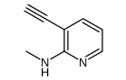 3-ethynyl-N-methylpyridin-2-amine结构式