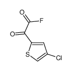 2-Thiopheneacetyl fluoride, 4-chloro-alpha-oxo- (9CI) Structure