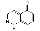 1H-cinnolin-5-one Structure