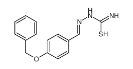 4-(Benzyloxy)benzaldehyde thiosemicarbazone结构式