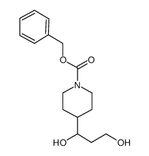 benzyl 4-(1,3-dihydroxypropyl)piperidine-1-carboxylate Structure