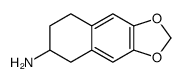 5,6,7,8-四氢萘并[2,3-d][1,3]二氧代-6-胺结构式