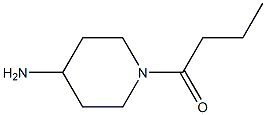 1-(4-aminopiperidin-1-yl)butan-1-one结构式