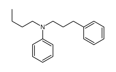 N-butyl-N-(3-phenylpropyl)aniline结构式