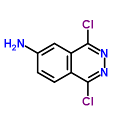 1,4-Dichloro-6-phthalazinamine结构式