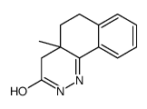4a-methyl-2,4,5,6-tetrahydrobenzo[h]cinnolin-3-one结构式