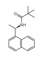 N-((R)-1-(naphthalen-1-yl)ethyl)pivalamide Structure