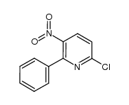 6-chloro-3-nitro-2-phenylpyridine Structure