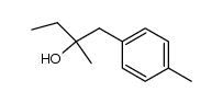 1-[p-Tolyl]-2-methyl-2-butanol结构式