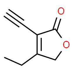2(5H)-Furanone, 4-ethyl-3-ethynyl- (9CI)结构式