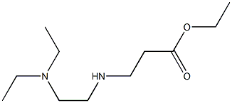 ethyl 3-{[2-(diethylamino)ethyl]amino}propanoate Structure