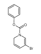 phenyl 5-bromopyridine-1(2H)-carboxylate结构式