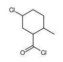Cyclohexanecarbonyl chloride, 5-chloro-2-methyl- (9CI) Structure