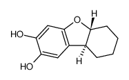 2,3-Dibenzofurandiol, 5a,6,7,8,9,9a-hexahydro-, trans- (9CI)结构式