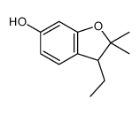 3-ethyl-2,2-dimethyl-3H-1-benzofuran-6-ol Structure