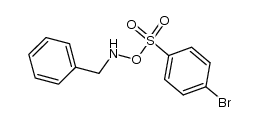 O-p-Bromphenylsulfonyl-benzylhydroxylamin结构式