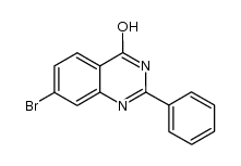 7-bromo-2-phenylquinazolin-4-ol结构式