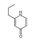2-丙基吡啶-4-醇结构式