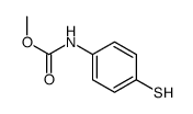 methyl N-(4-sulfanylphenyl)carbamate Structure