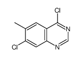 4,7-Dichloro-6-methylquinazoline Structure