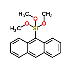 9-蒽基三甲氧基硅烷结构式