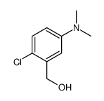 [2-chloro-5-(dimethylamino)phenyl]methanol Structure