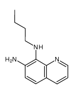 7-amino-8-n-butylaminoquinoline结构式
