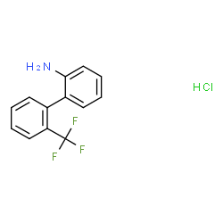 2'-(TRIFLUOROMETHYL)-[1,1'-BIPHENYL]-2-AMINE HYDROCHLORIDE结构式