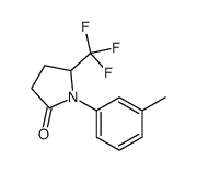 1-M-TOLYL-5-TRIFLUOROMETHYL-PYRROLIDIN-2-ONE Structure