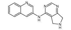 (6,7-dihydro-5H-pyrrolo[3,4-d]pyrimidin-4-yl)-quinolin-3-yl-amine Structure