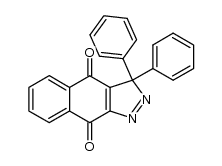 4,9-dihydro-3,3-diphenyl-4,9-dioxo-3H-benz[f]indazole结构式