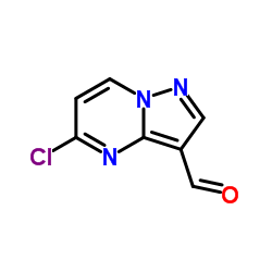 5-Chloropyrazolo[1,5-a]pyriMidine-3-carbaldehyde Structure