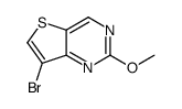 7-bromo-2-methoxythieno[3,2-d]pyrimidine结构式