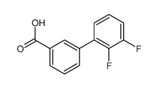3-(2,3-difluorophenyl)benzoic acid结构式
