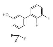 3-(2,3-difluorophenyl)-5-(trifluoromethyl)phenol结构式
